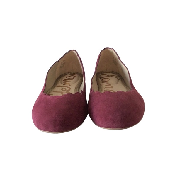 Sam Edelman Fennigan Suede Scalloped Flats, size 7 - Picture 5 of 14